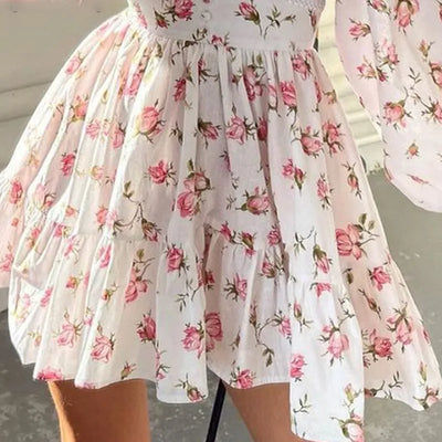 Robe florale décontractée